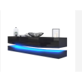 Floating Wall Mounted TV Stand with LED Lights